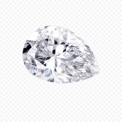 đá moissanite, đá Moissanite trái lê