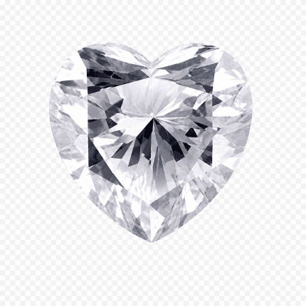 đá moissanite,đá Moissanite trái tim