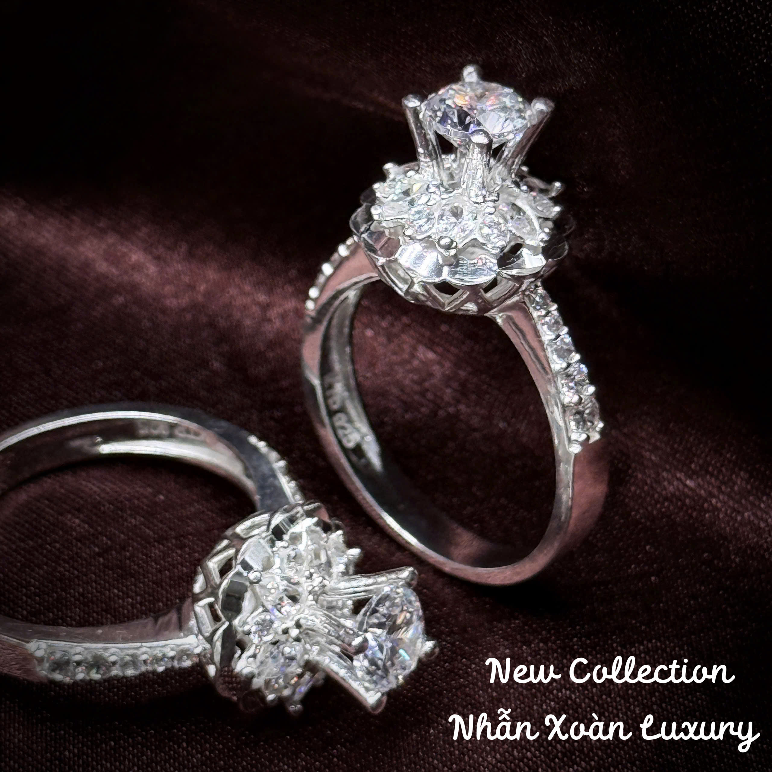 nhẫn bạc nữ
