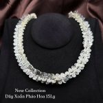 dây chuyền bạc xoắn pháo hoa 15Ly bản lớn sang trọng