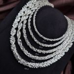 dây chuyền bạc xoắn pháo hoa nhiều size sang trọng