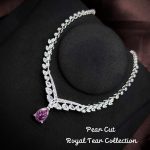 dây chuyền bạc Pear Cut Royal Tear Collection sang trọng