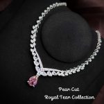 dây chuyền bạc Pear Cut Royal Tear Collection sang trọng