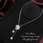 dây chuyền nữ hoa cúc
