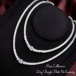 dây chuyền nữ đính đá