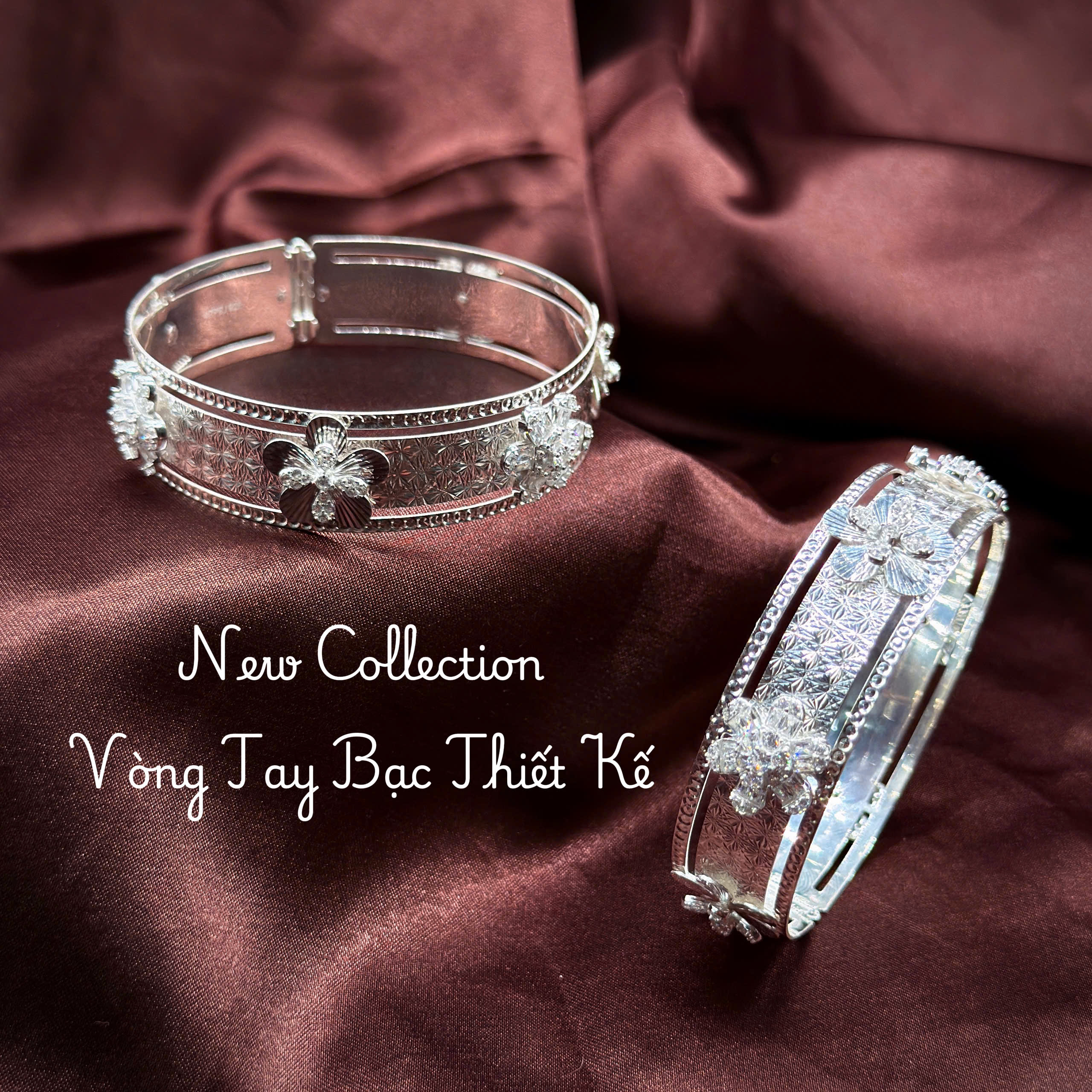 vòng tay bạc nữ VONG124