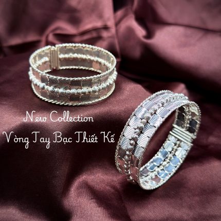 vòng tay bạc nữ VONG35