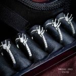 vỏ nhẫn bạc Full Moissanite 6ly